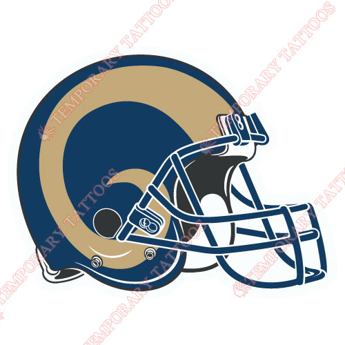 St. Louis Rams Customize Temporary Tattoos Stickers NO.770